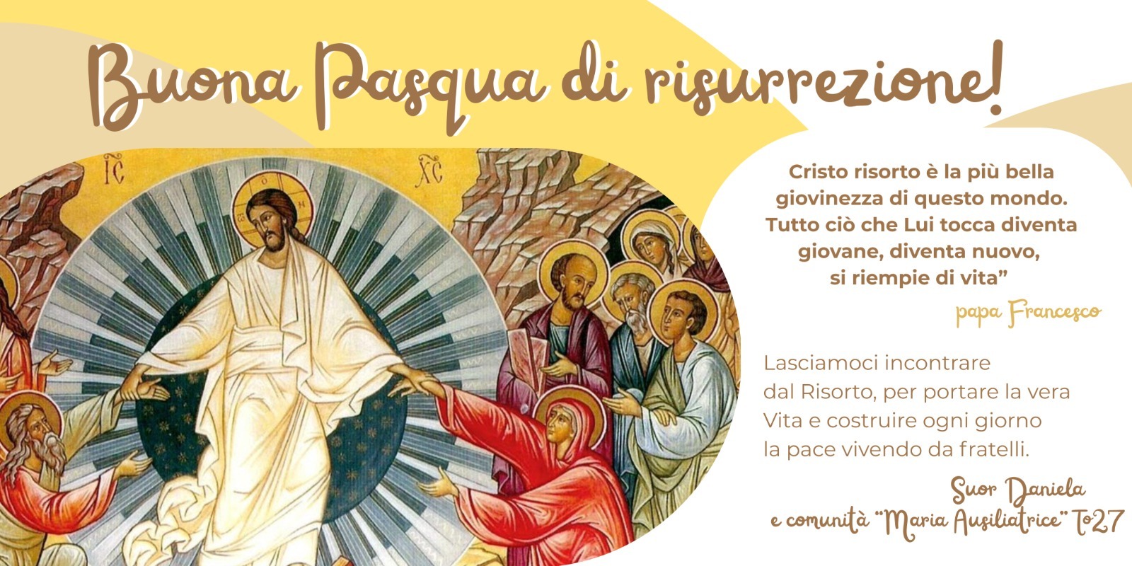 AUGURI DI BUONA PASQUA 2026