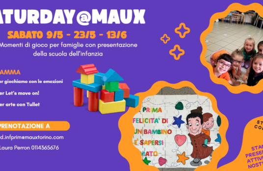 INVITO AL Saturday@maux