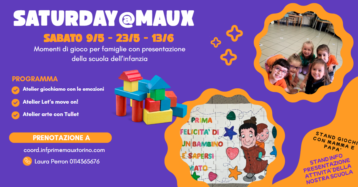 INVITO AL Saturday@maux