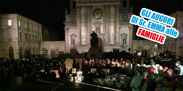 Gli auguri di Natale alle famiglie